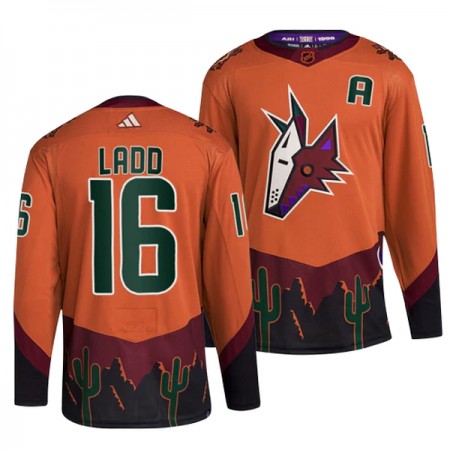 Arizona Coyotes Andrew Ladd 16 Adidas 2022-23 Reverse Retro 2.0 Orange Trikot Authentic - Herren